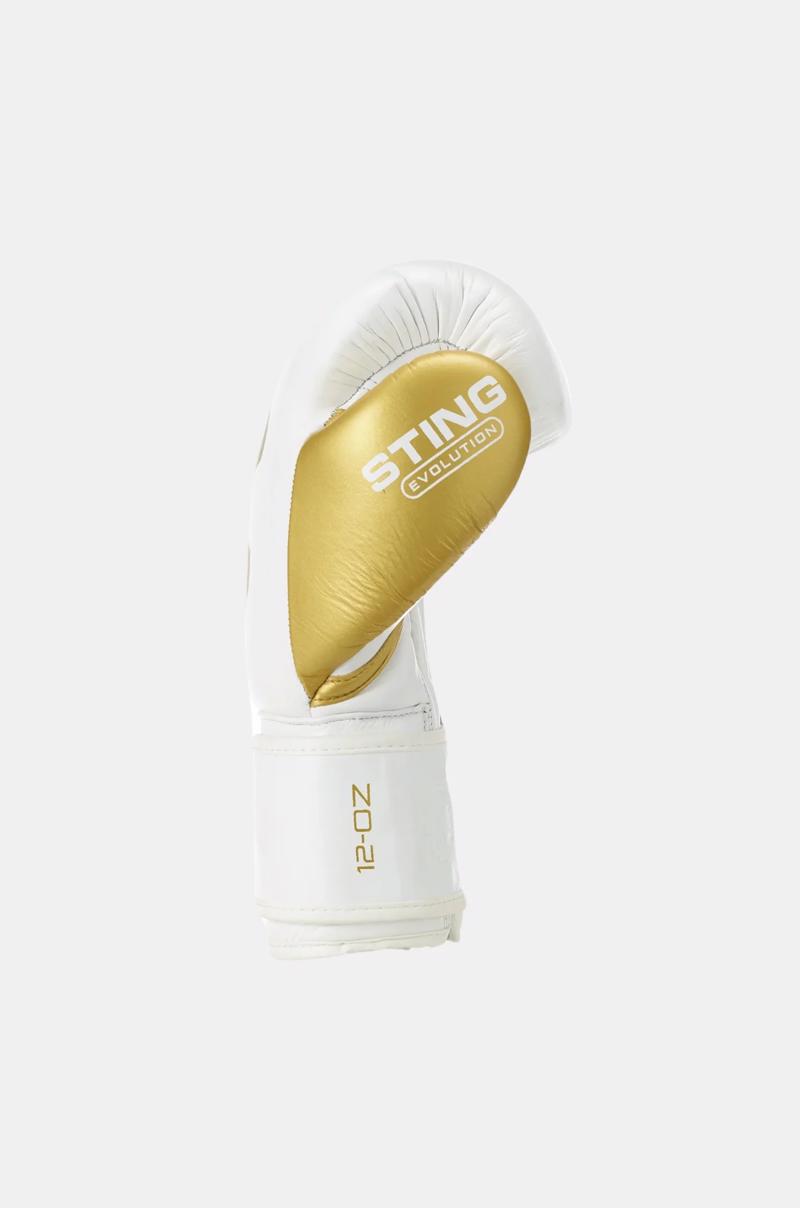 Sting Sports Evolution Boxing Gloves-white